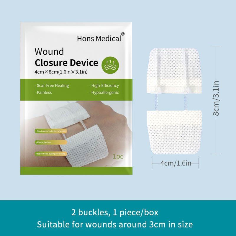 Zip stitch wound closure device 2 buckles, first aid kit